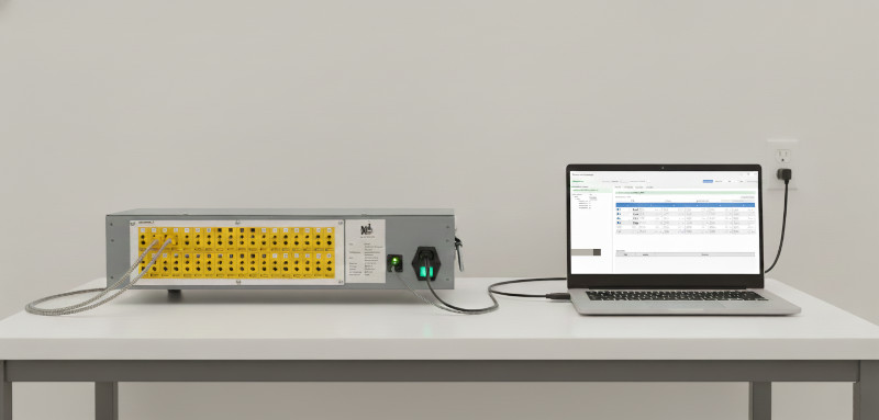 36 channels thermocouple panel